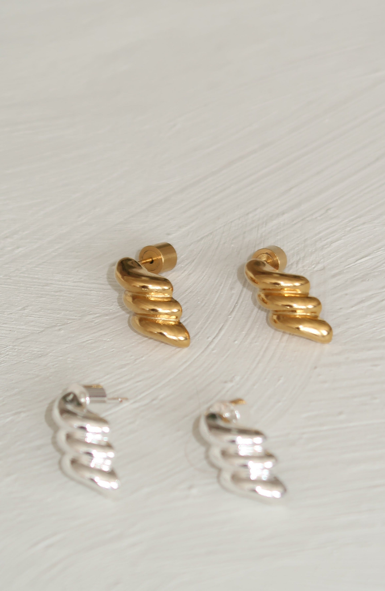 Joiana Jewelry Ford Earrings, Alternate, color, Silver