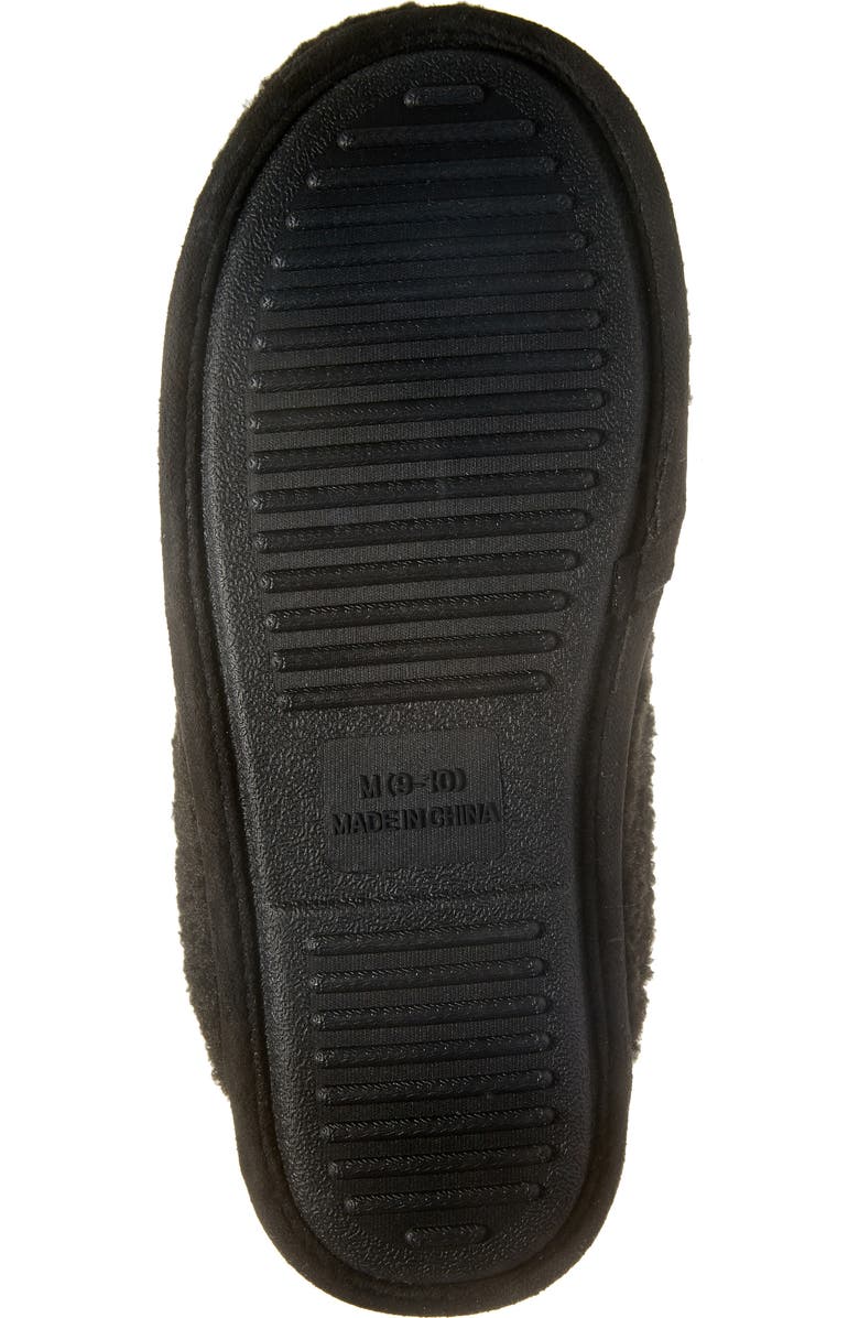 Abound Robbie Faux Shearling Mule, Alternate, color, Black