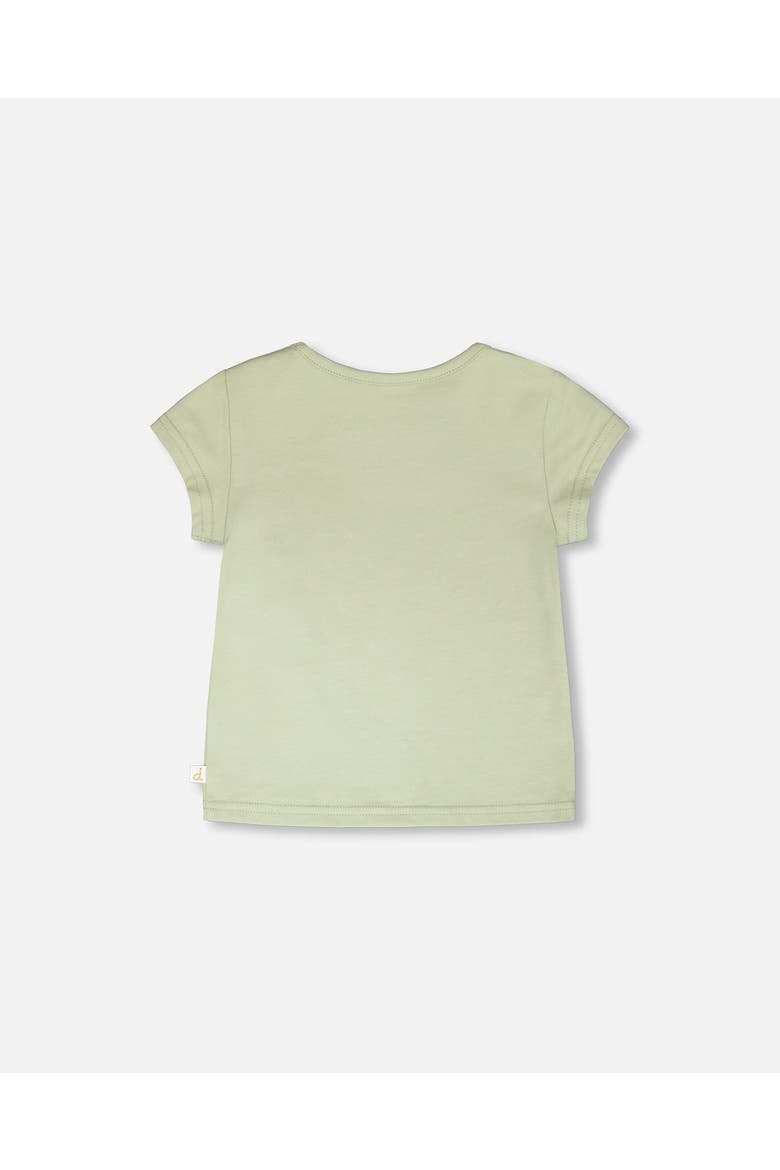 Organic Cotton Jersey Short Sleeve T-Shirt, Alternate, color, Light Khaki Green