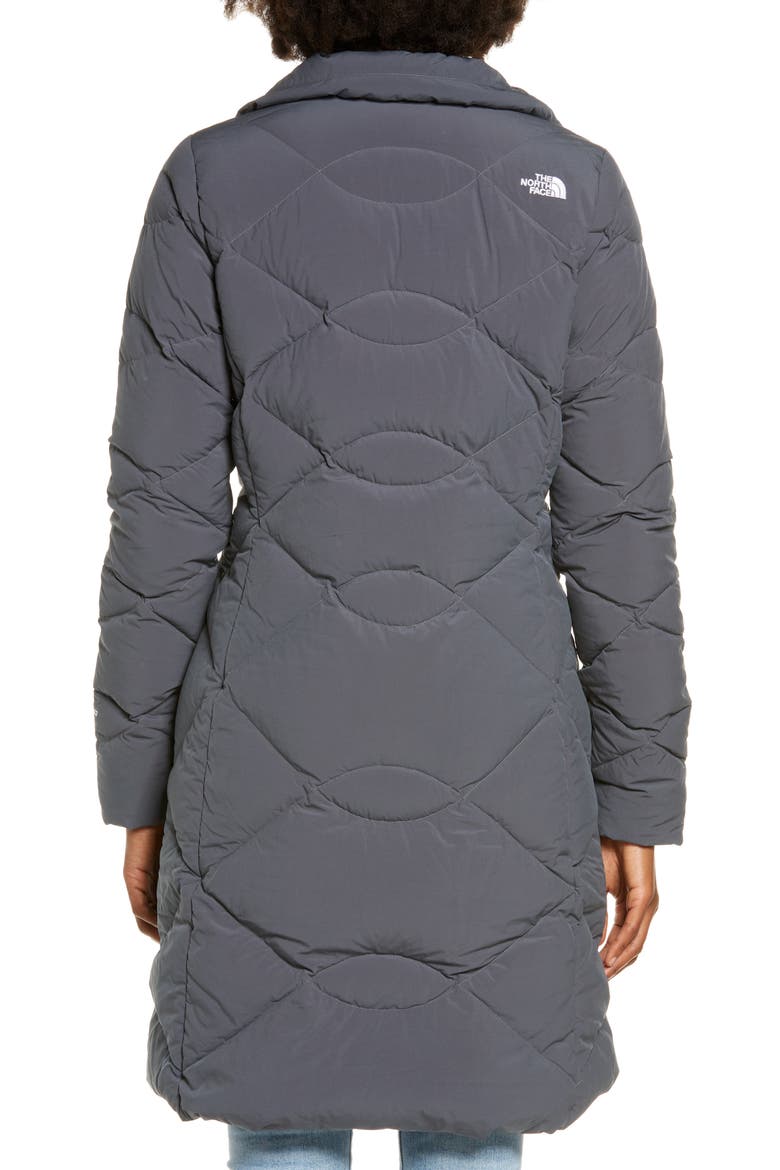 Miss Metro II Hooded Water Resistant Down Parka, Alternate, color, VANADIS GREY