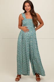 PinkBlush Floral Flowy Jumpsuit