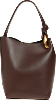 JW Anderson Small JWA Corner Leather Bucket Tote