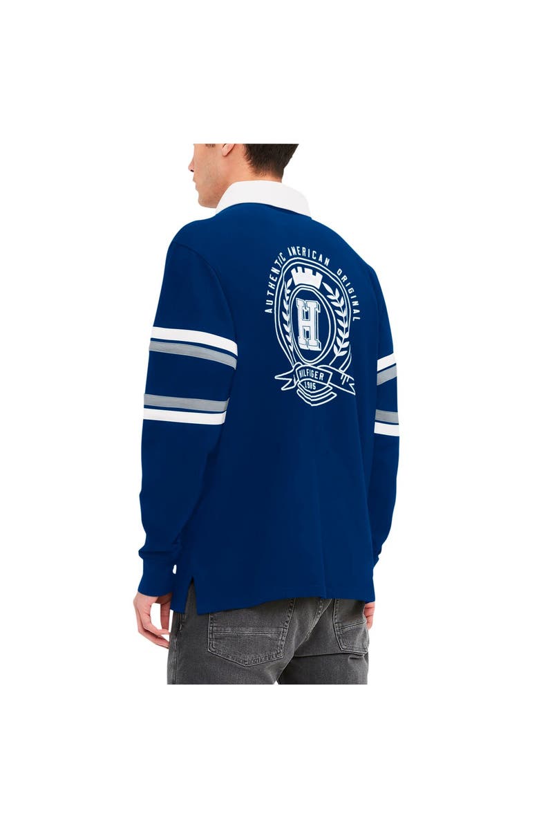 Tommy Hilfiger Men's Tommy Hilfiger Royal Indianapolis Colts Cory Varsity Rugby Long Sleeve T-Shirt, Alternate, color,