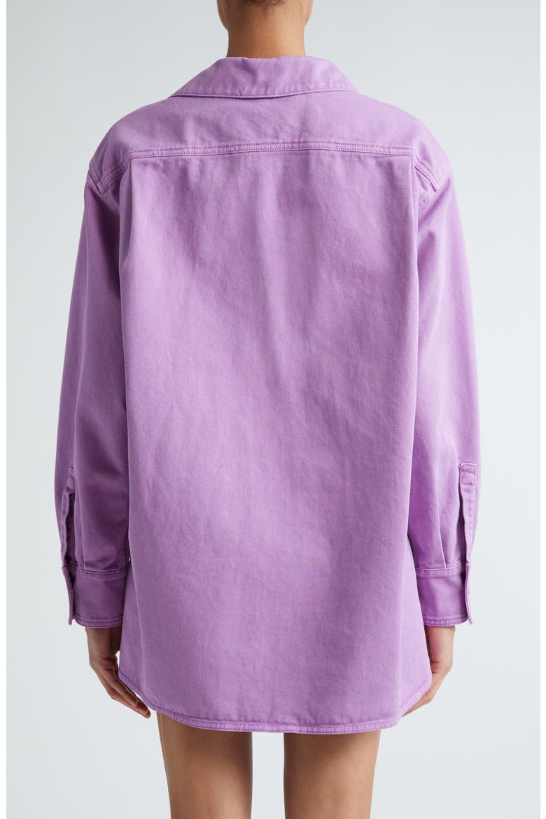Loretta Long Sleeve Cotton Top, Alternate, color, MAUVE