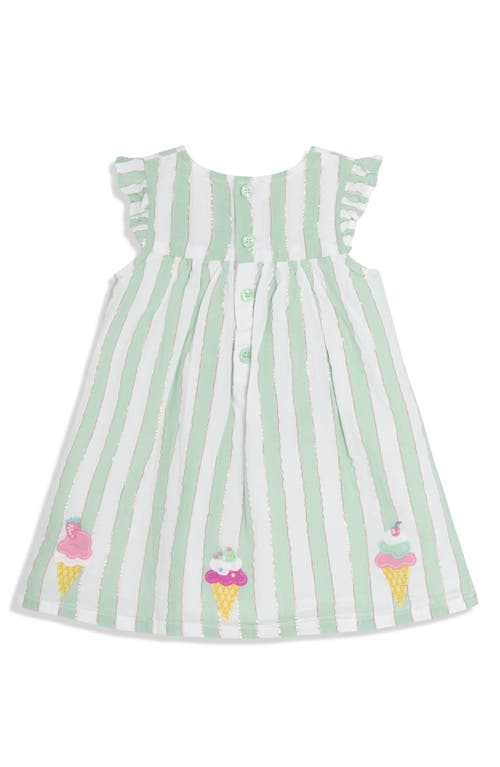 Jojo Maman Bébé Jojo Maman Bebe Ice Cream Appliqué Dress & Sun Hat Set