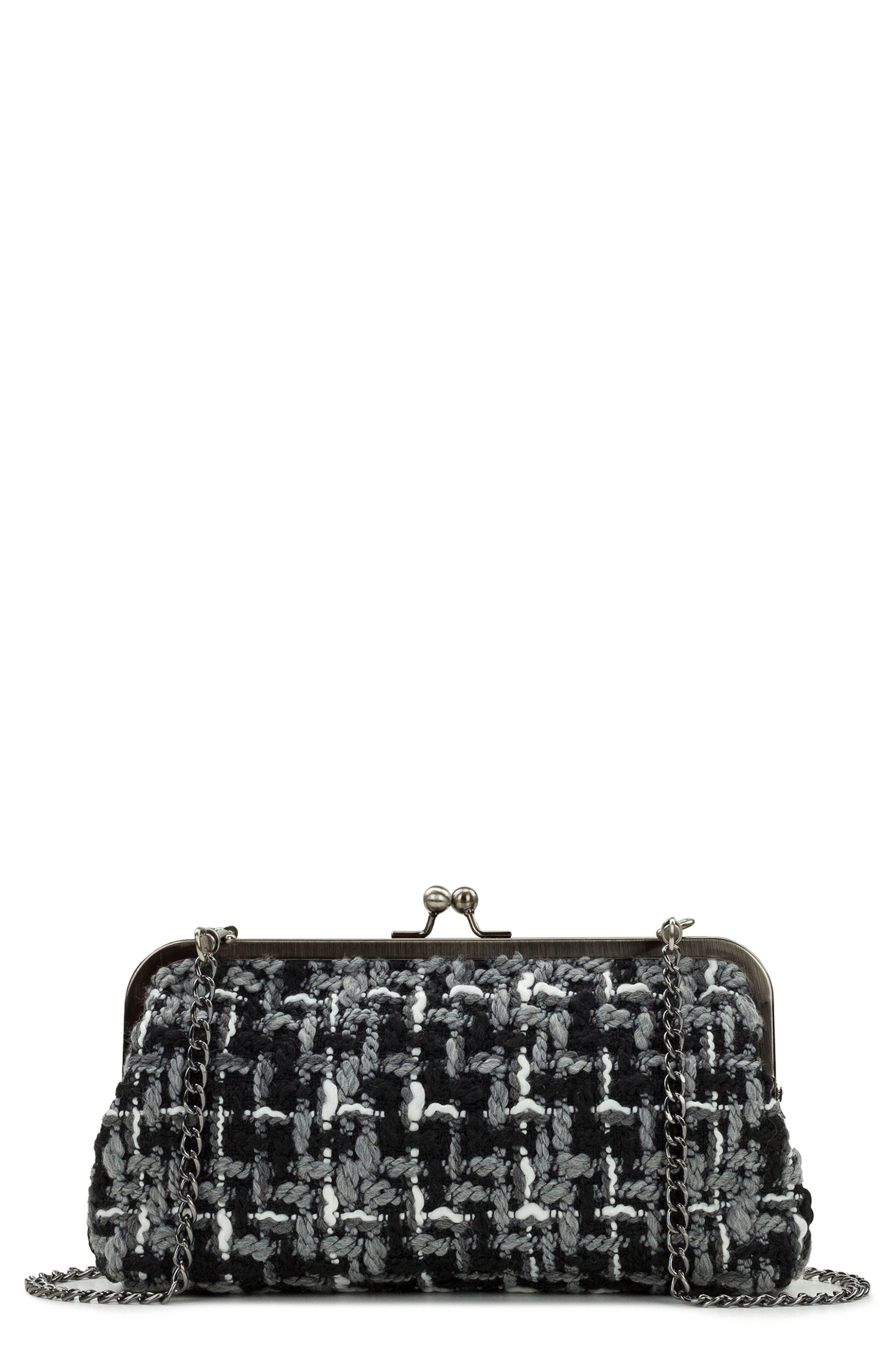 Patricia Nash Potenaz Frame Bag, Main, color, Black