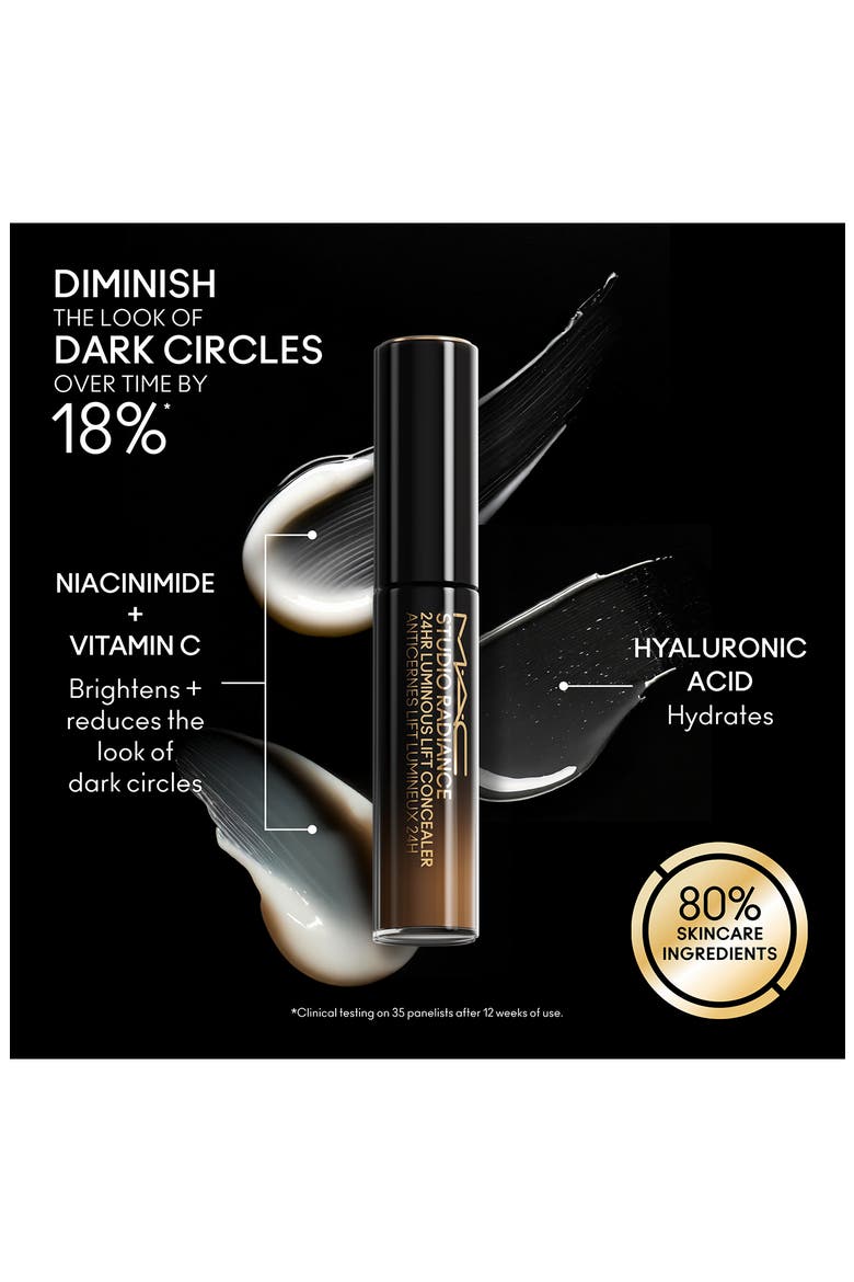 Studio Radiance 24HR Luminous Lift Concealer, Alternate, color, N18