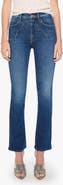 MOTHER The Buckle Bunny Hustler Skimp High Waist Bootcut Jeans