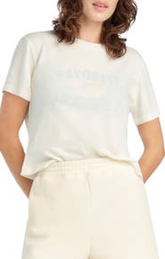 Favorite Daughter The Cropped Crewneck T-Shirt