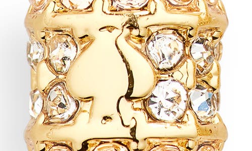 Kate Spade New York Winter Carnival Champagne Drop Earrings In Gold/faux Pearl