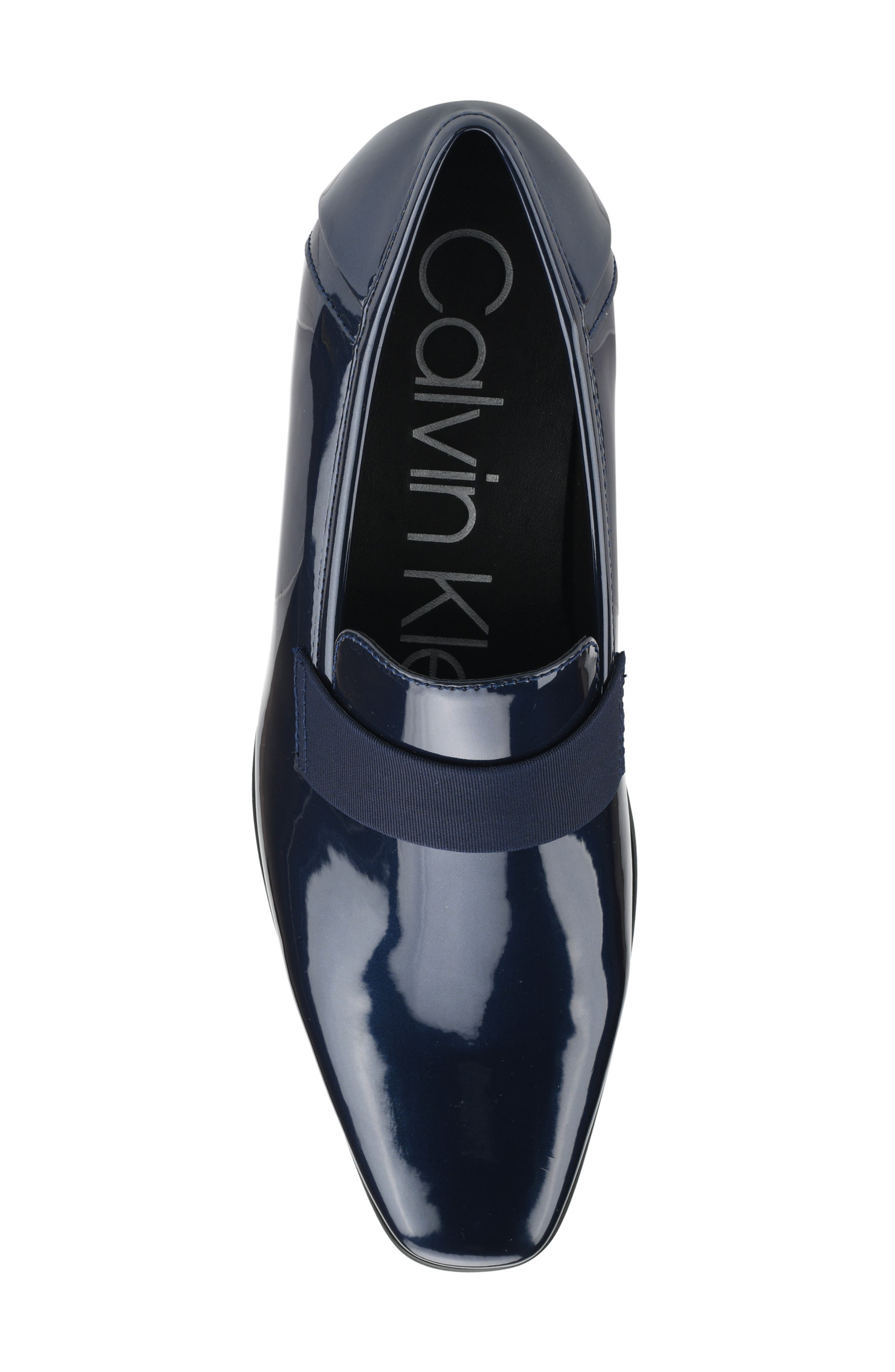 Bernard Patent Loafer - Wide Width Available, Alternate, color, NAVY PATENT