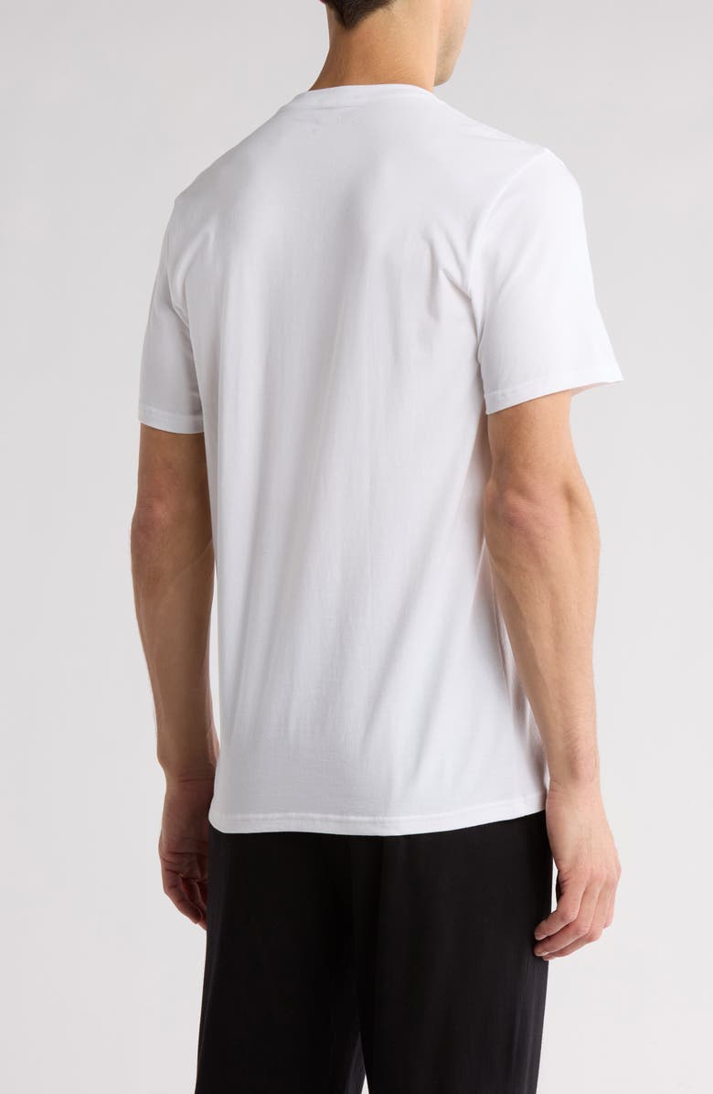 NORDSTROM RACK Stretch Cotton 3-Pack V-Neck Undershirts, Alternate, color, White