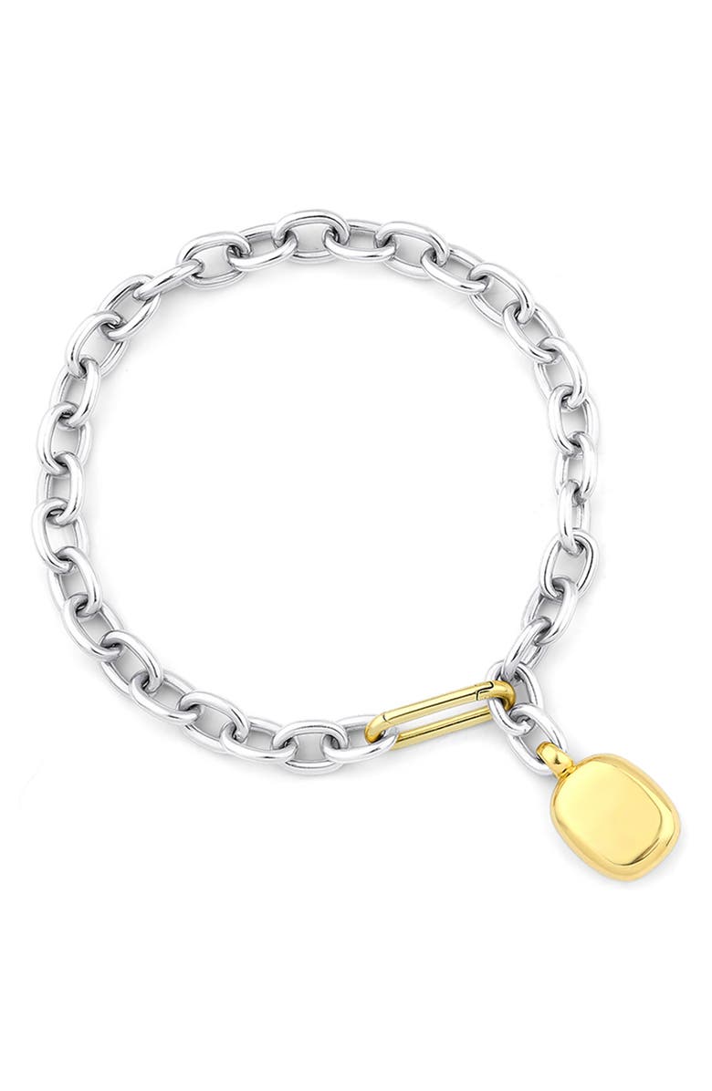 Kloto Solis Pendant Bracelet, Main, color, Silver/Gold