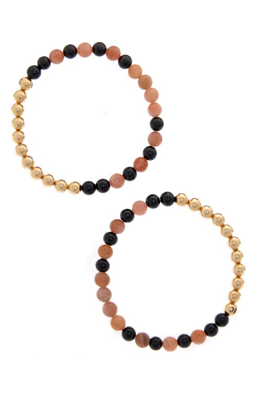 The Healer’s Collection N2 Attract Love Set of 2 Healer's Bracelets in Yellow Gold  product
