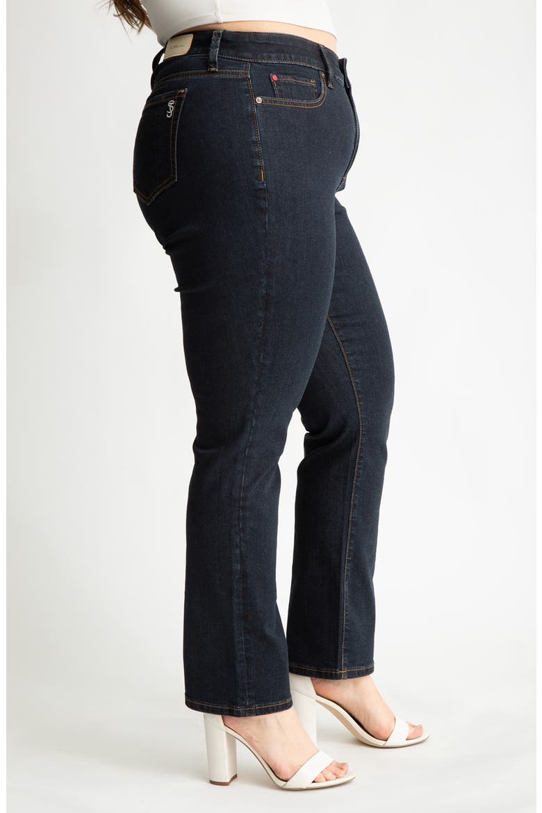 High Waist Straight Leg Jeans, Alternate, color, ISABELLA