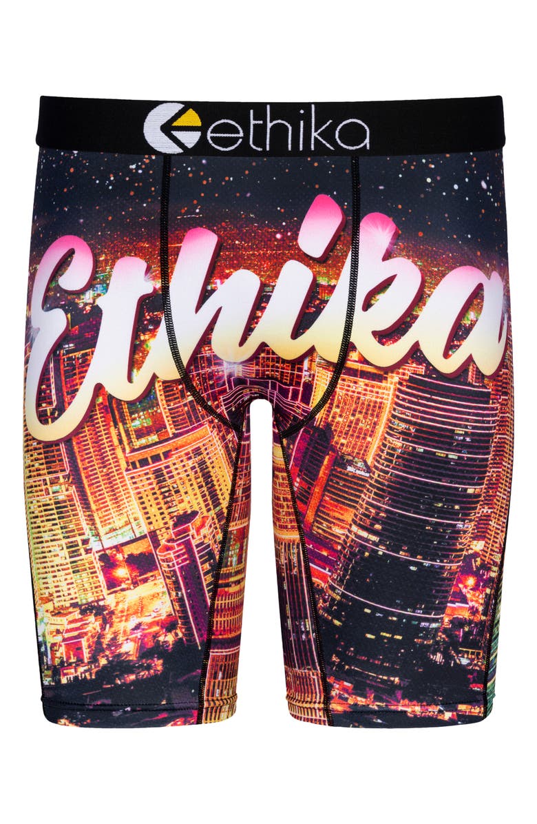 Ethika Kids' Power City Boxer Briefs, Main, color, 