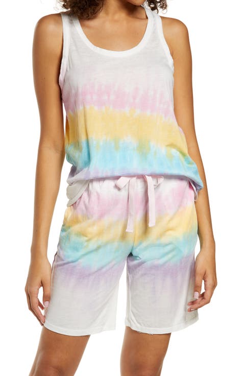 Tie Dye Short Pajamas