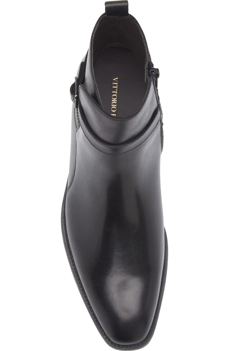 VITTORIO RUSSO Wade Boot, Alternate, color, Vit Val Black