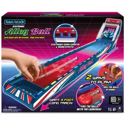 Ambassador Games Retro Arcade Electronic Alleyball Tabletop Game in Multicolored  product