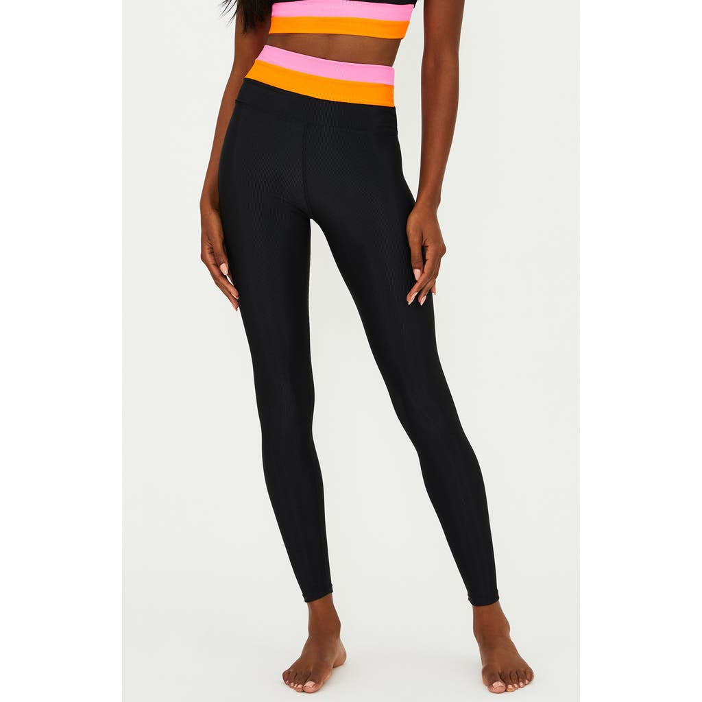 BEACH RIOT BEACH RIOT TRINITY RIBBED LEGGINGS