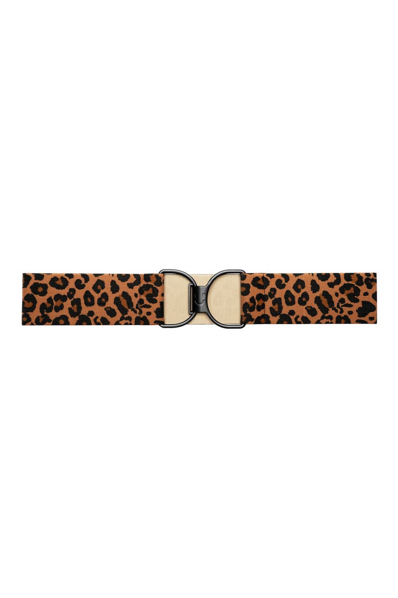 Wild Thing & Matte Black Clasp Stretch Belt, Main, color, WILD THING