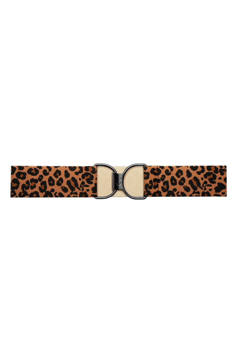 RUESPARI Wild Thing & Matte Black Clasp Stretch Belt, Main, color,
