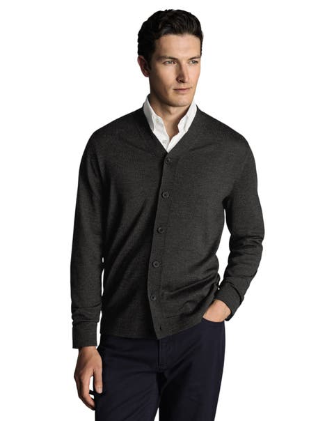 Merino Button Up Cardigan