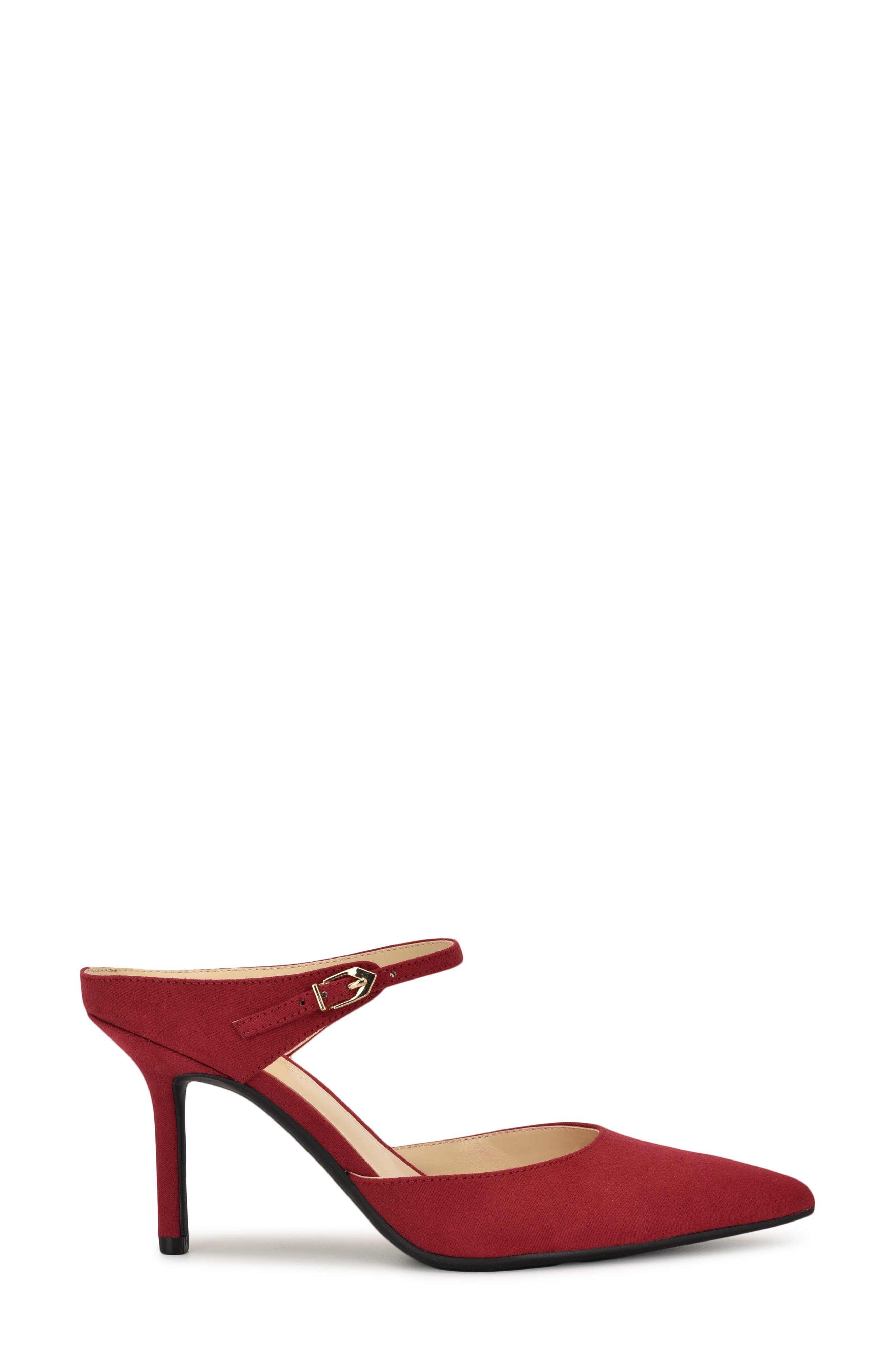 Dakka Pointed Toe Pump, Alternate, color, BERRY