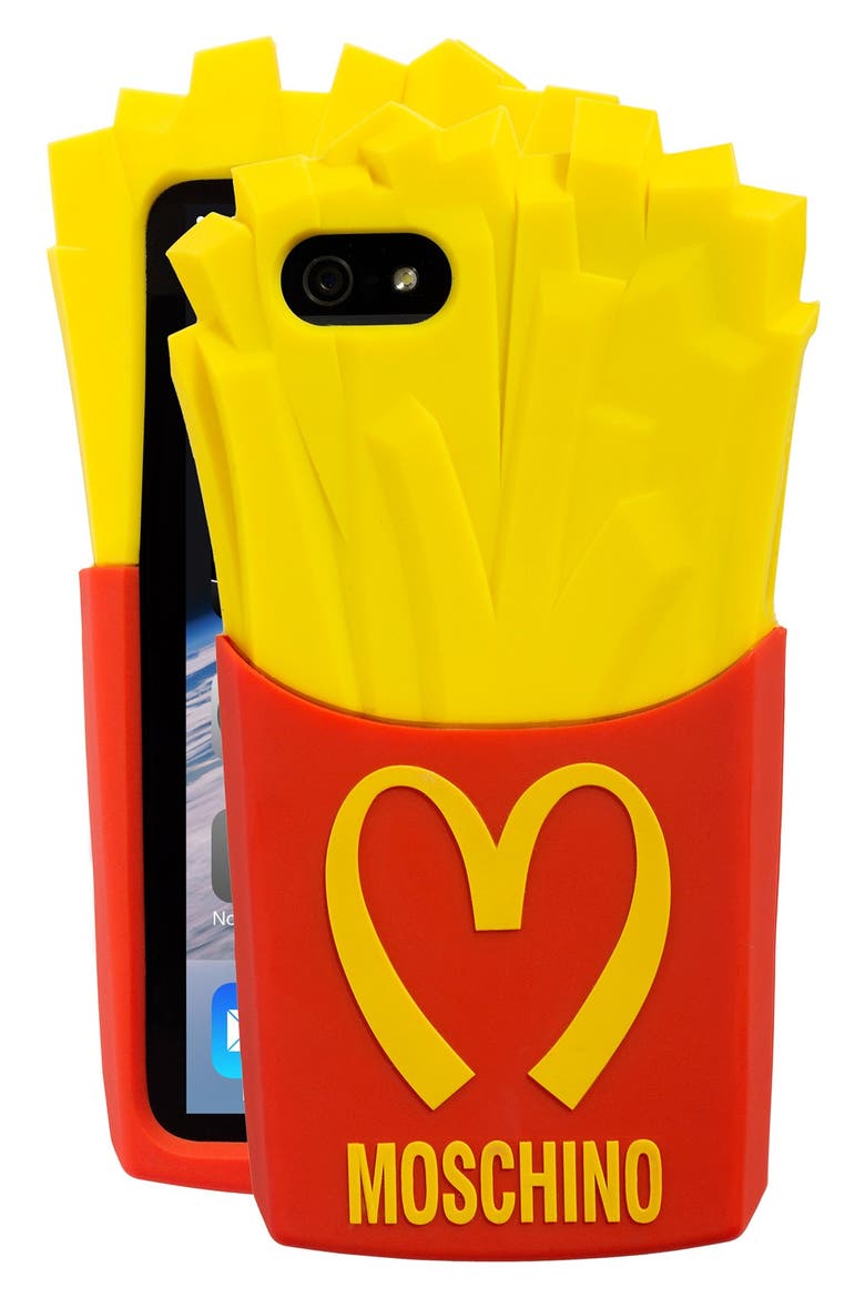 'Fast Food' iPhone 5 Case, Main, color, RED/ YELLOW