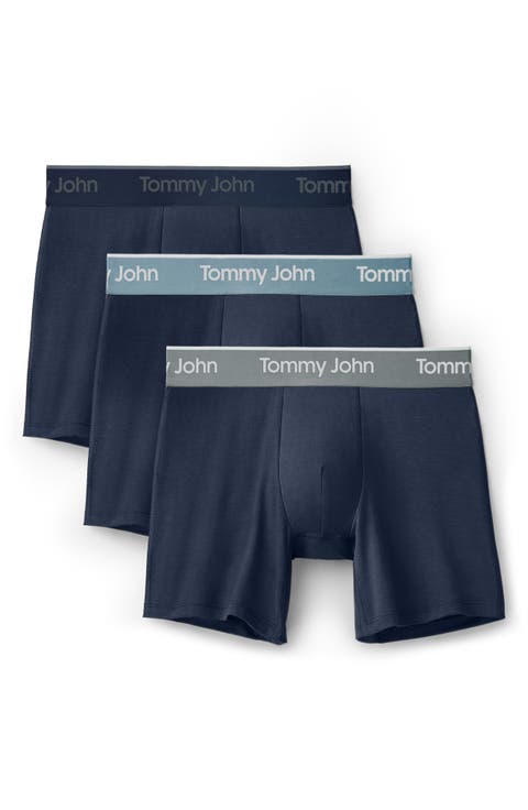 3-Pack Second Skin 6-Inch Stretch Modal Boxer Briefs
