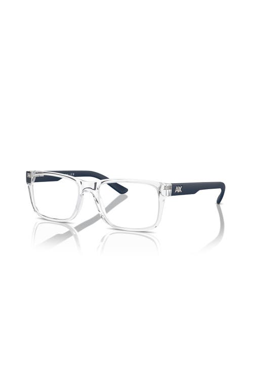Armani Exchange 53mm Square optical glasses in Transparent  product