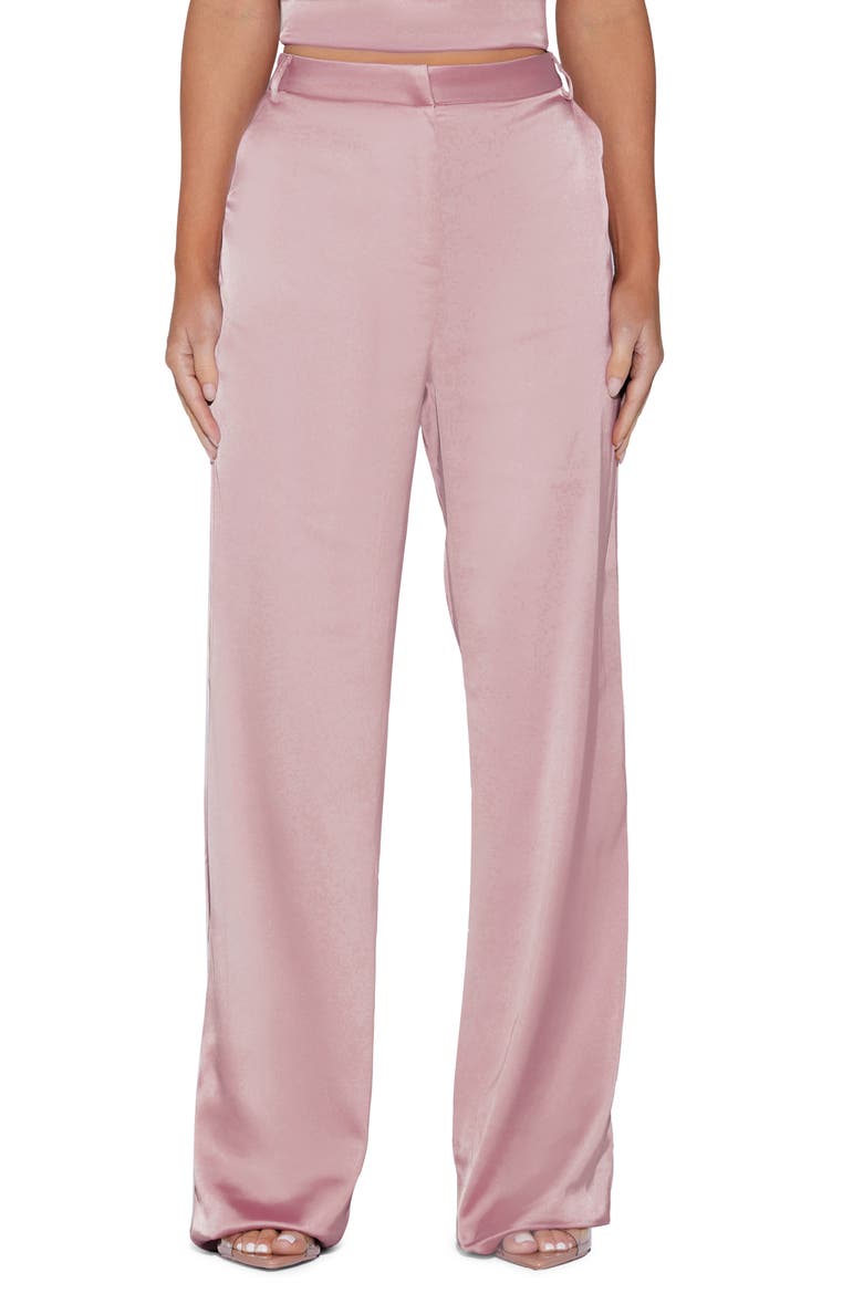 Wide Leg Trousers, Main, color, CHERRY BLOSSOM
