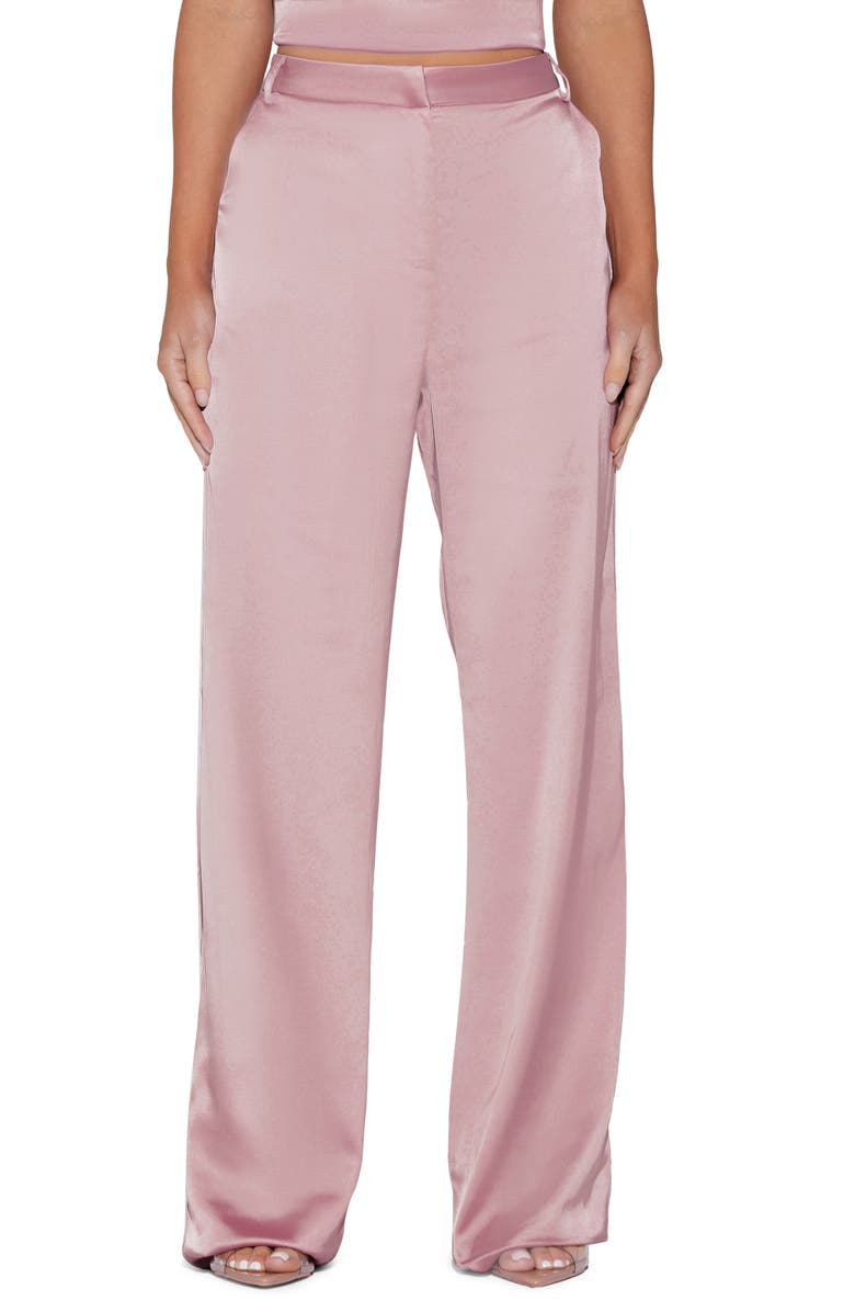 Naked Wardrobe Wide Leg Trousers, Main, color, 