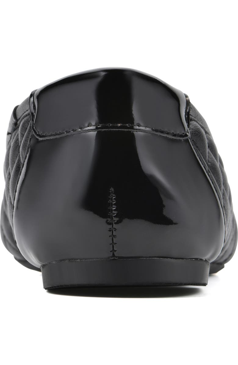 White Mountain Footwear Seaglass Quilted Ballet Flat, Alternate, color,