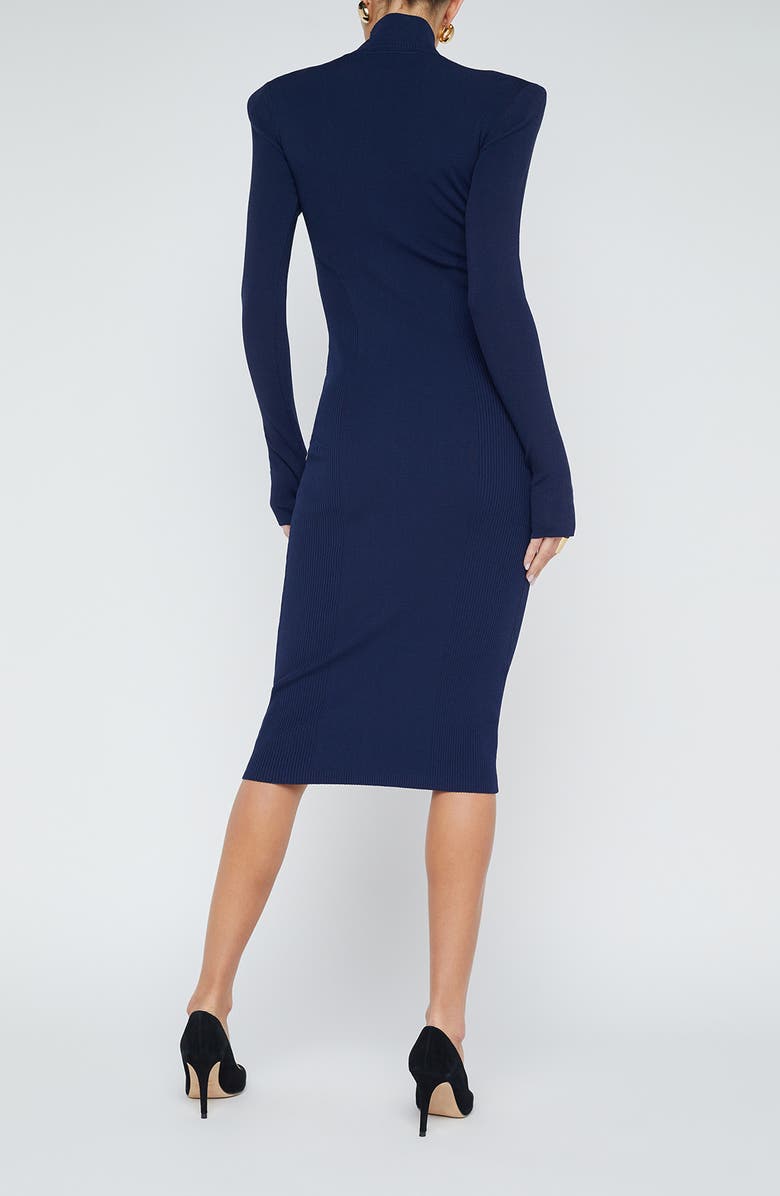 L'AGENCE Larelle Long Sleeve Sweater Dress, Alternate, color, 