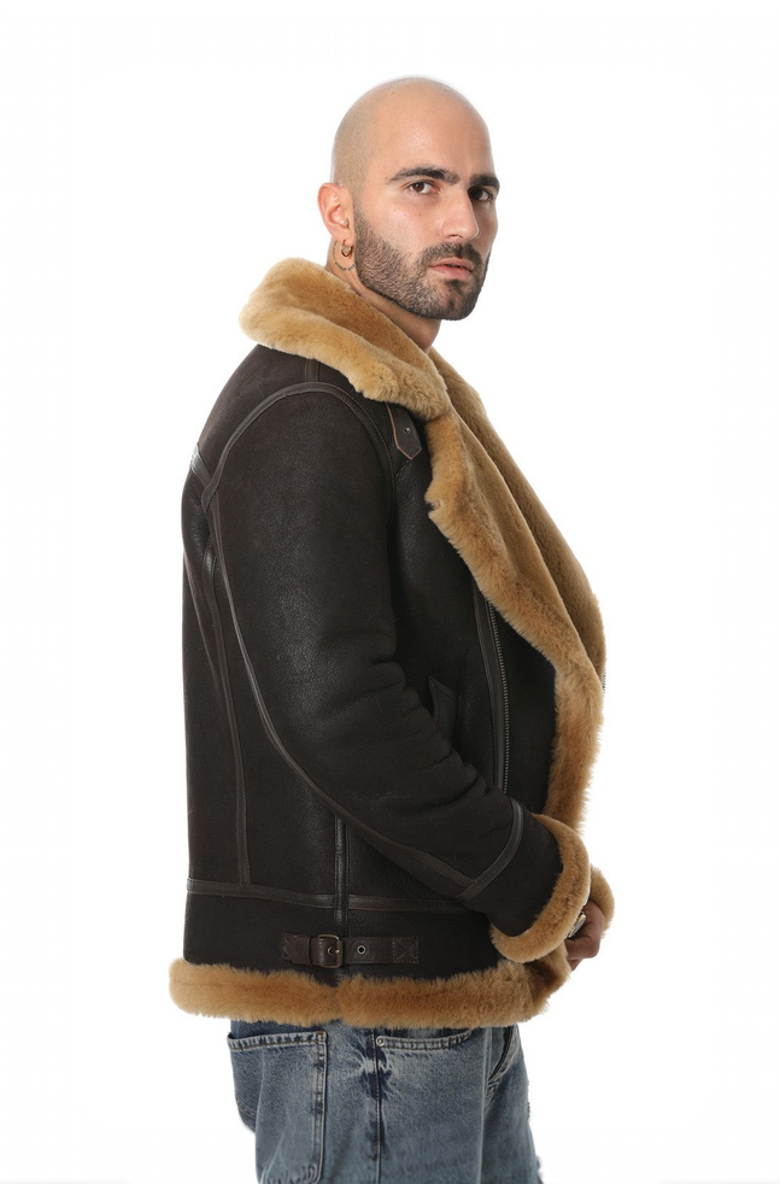 Furniq UK Andrew Sheepskin Jacket, Alternate, color,