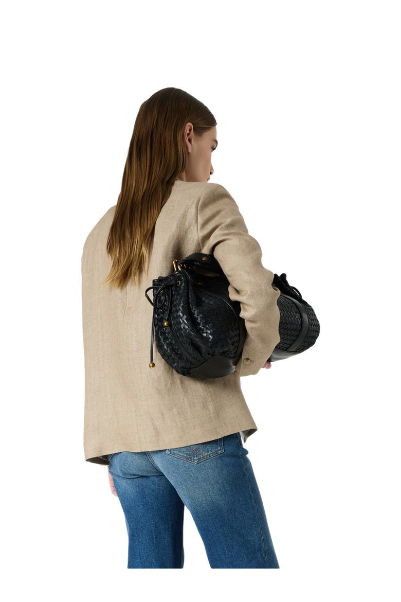 Taliya Linen Blazer, Alternate, color, Sand