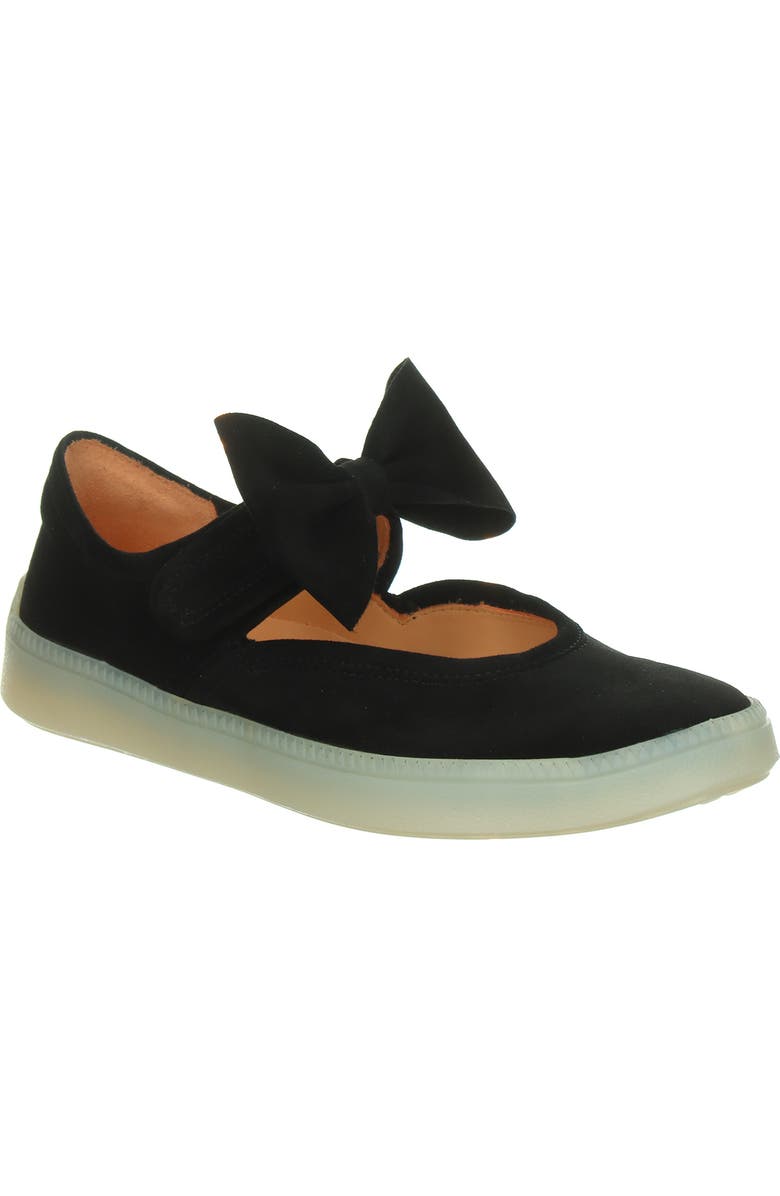 Think! Turna Bow Sneaker, Main, color, Black