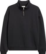 Elwood Oversize Core Quarter Zip Sweatshirt