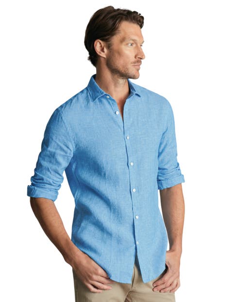 Plain Pure Linen Shirt