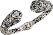 SAMUEL B. 18K Gold & Sterling Silver Bangle