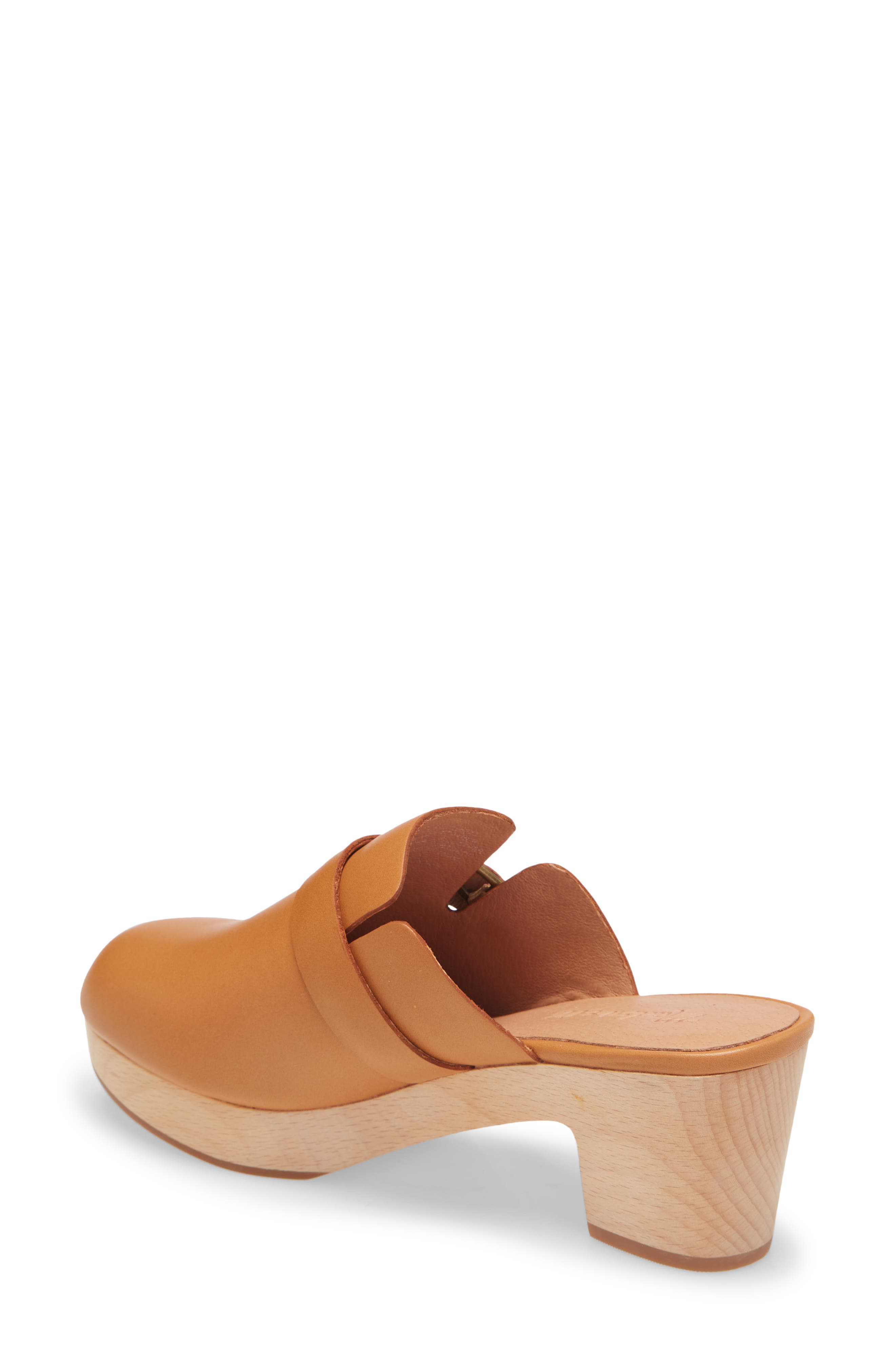 Madewell Monique Buckle Clog, Alternate, color, 