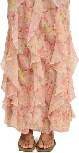 Tripoli Ruffle Tiered Maxi Dress