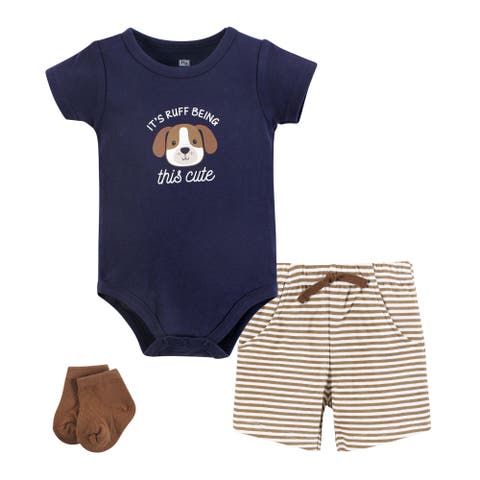 Bodysuit, Short and Sock (Baby)