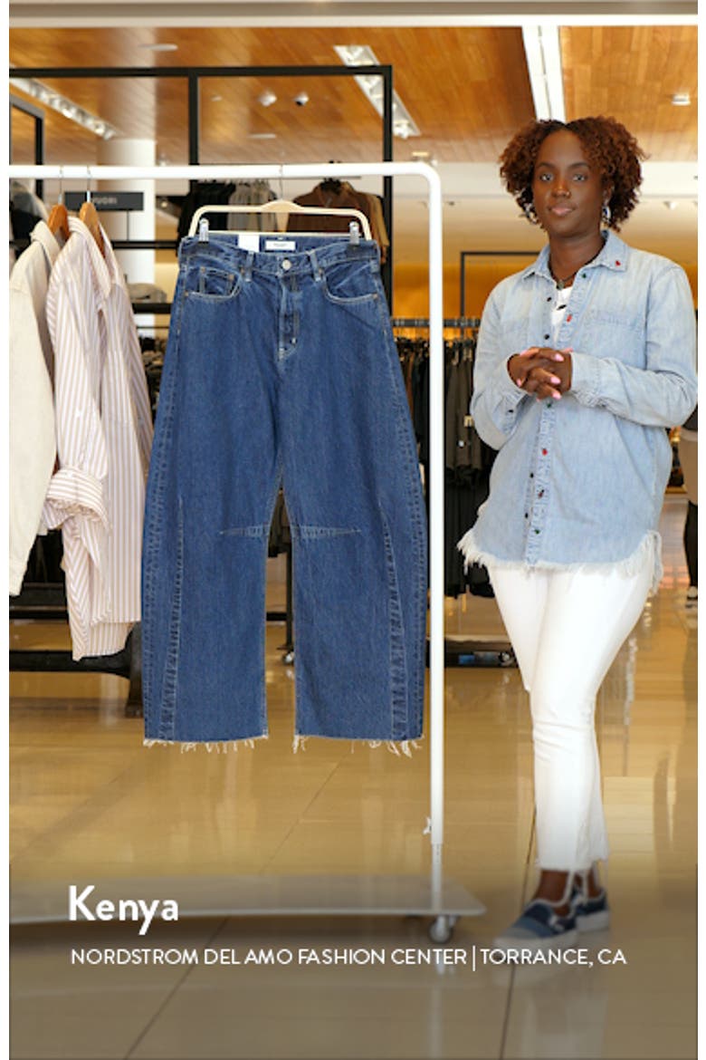 Orchards Coccoon Wide Leg Ankle Jeans video