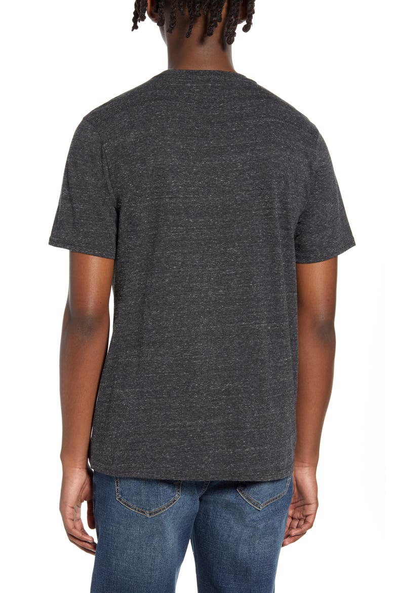 T-Shirt, Alternate, color, HEATHER BLACK