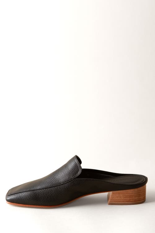 Huma Blanco Felix Slip-on Loafer Mule In Coal