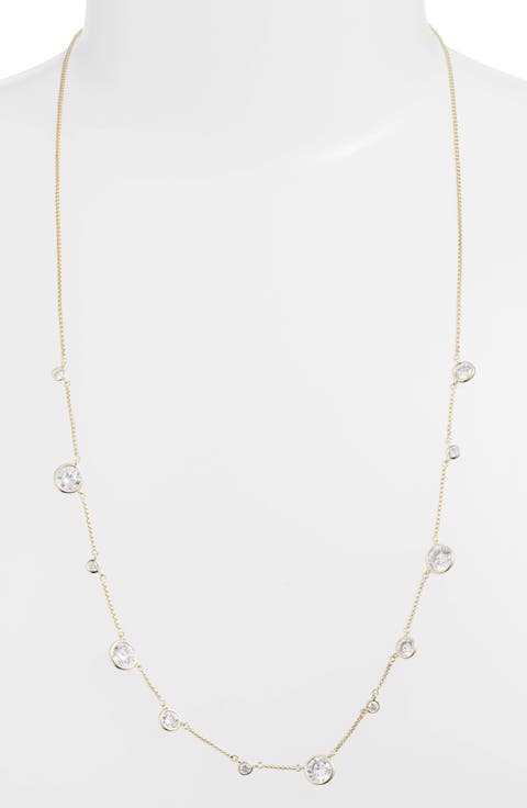 Clementine Station Slider Necklace