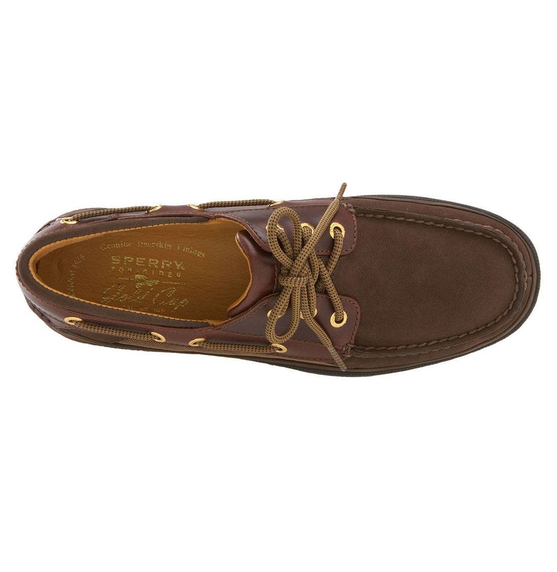 Sperry 'Gold Billfish 3-Eye' Boat Shoe, Alternate, color, 