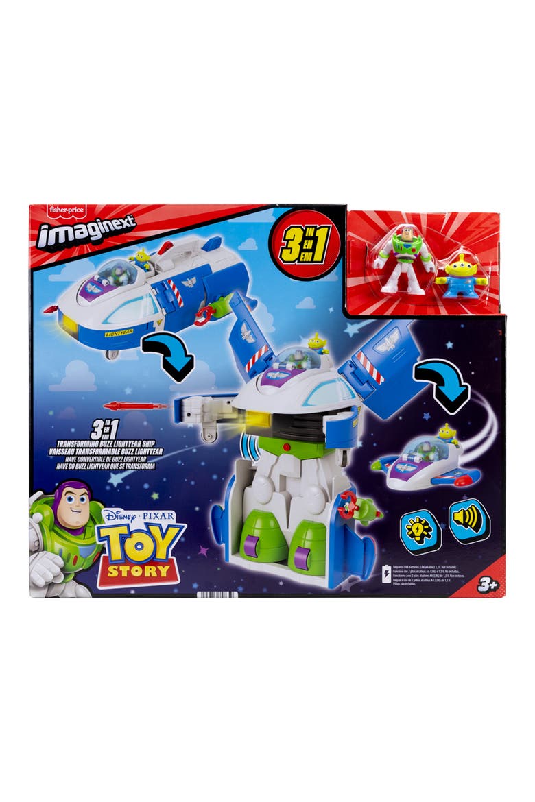 Kids' Buzz Lightyear Transforming Starship Toy, Alternate, color, BUZZ LIGHTYEAR